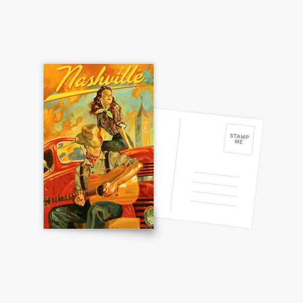 Aperçu de l'œuvre NASHVILLE créée et vendue par TALLDRIVER.