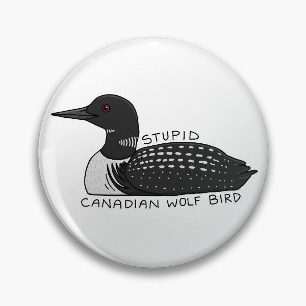 Item preview, Canadian Wolf Bird designed and sold by LittleLinesForU.