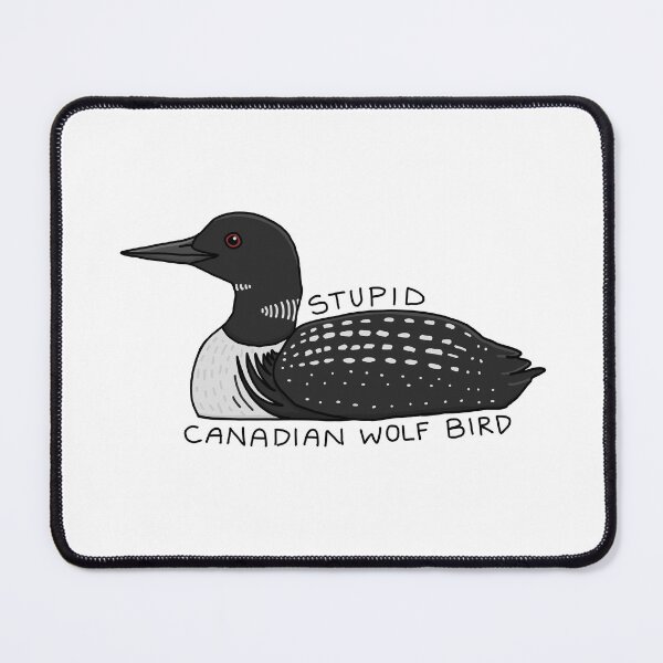 Item preview, Canadian Wolf Bird designed and sold by LittleLinesForU.