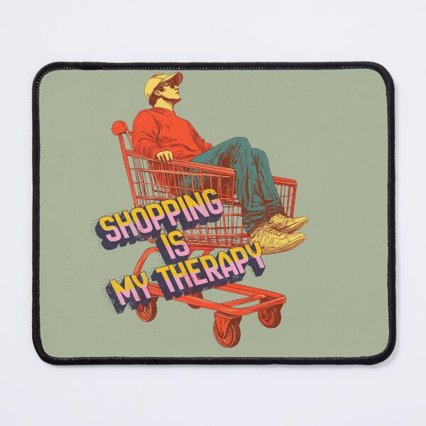 Item preview, Shopping is my therapy designed and sold by Lilja888.