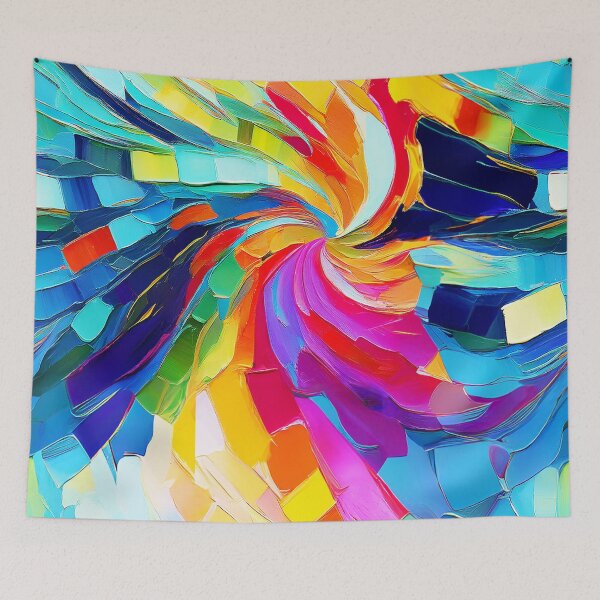 Item preview, Stained Glass Rainbow Spiral designed and sold by ArtC-Designs by Kathy Higgins.