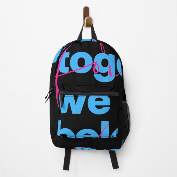 Item preview, We belong together typography blue designed and sold by eMKa82.