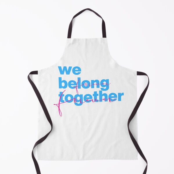 Item preview, We belong together typography blue designed and sold by eMKa82.