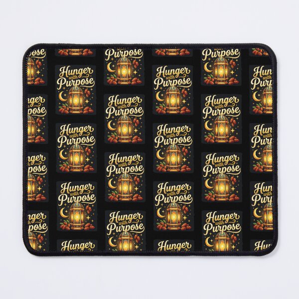 Item preview, Hungry With Purpose Ramadan Lantern Fasting Night Theme designed and sold by MuniraWearify.