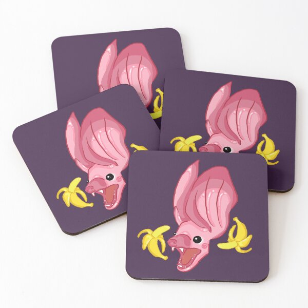 Item preview, Pinky bat with bananas designed and sold by pinkybat.