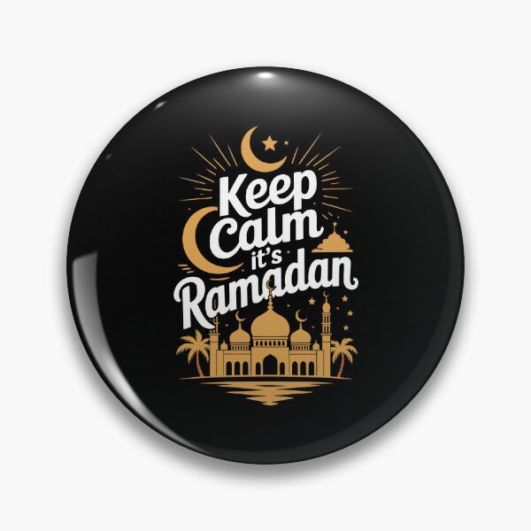 Item preview, Keep Calm It’s Ramadan Islamic Mosque Night Quote designed and sold by MuniraWearify.