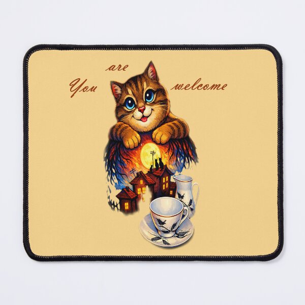 Item preview, You are welcome! Cat art designed and sold by Natart1004.