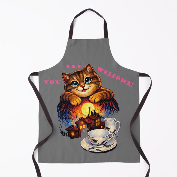Item preview, You are welcome! Cat art designed and sold by Natart1004.