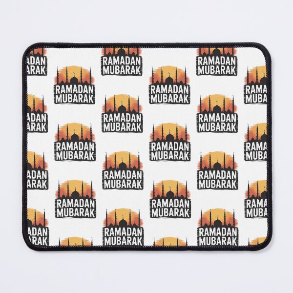 Item preview, Ramadan Mubarak Holy Month Islamic Mosque Sunset Celebration Quote designed and sold by MuniraWearify.