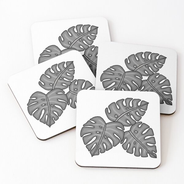 Item preview, Monochrome Leaves designed and sold by ExistenceArt.