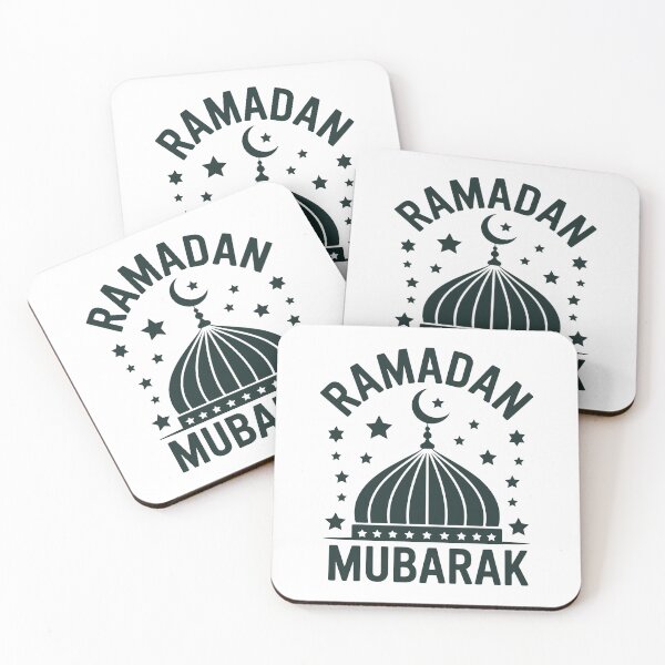 Item preview, Ramadan Mubarak Mosque Dome Crescent Star Islamic Quote designed and sold by MuniraWearify.