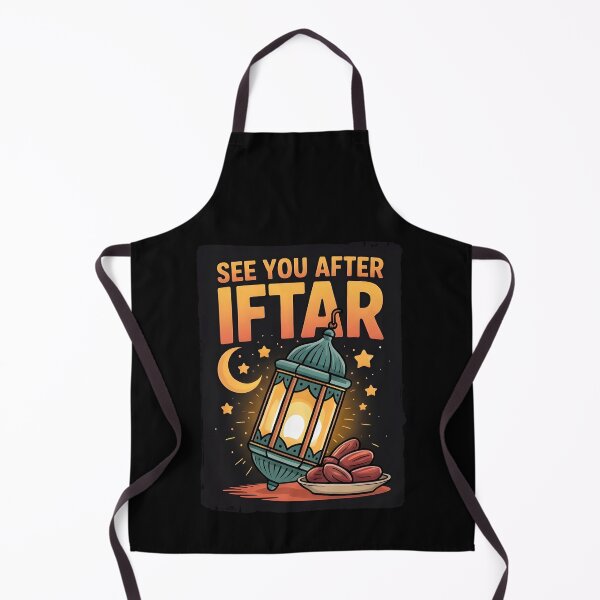Item preview, See You After Iftar Ramadan Lantern Crescent Moon Quote designed and sold by MuniraWearify.