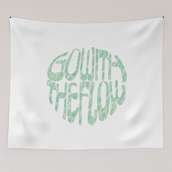 Item preview, go with the flow designed and sold by Mad-by-The-O.