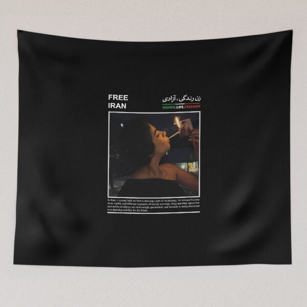 Item preview, Women Life Freedom - Free Iran Protest designed and sold by WatercolourferS.