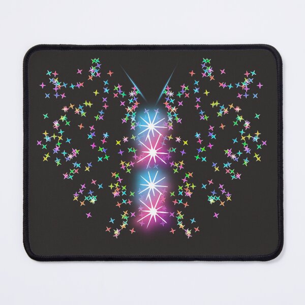 Item preview, Holographic Star Butterfly Glow – Iridescent Rainbow Magic designed and sold by SolutionsArt.