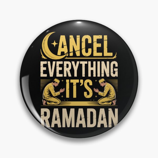 Item preview, Cancel Everything It’s Ramadan Muslim Prayer Reflection Quote designed and sold by MuniraWearify.