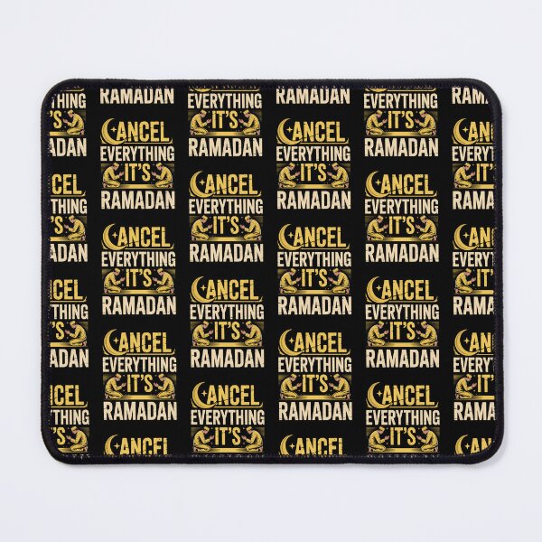 Item preview, Cancel Everything It’s Ramadan Muslim Prayer Reflection Quote designed and sold by MuniraWearify.