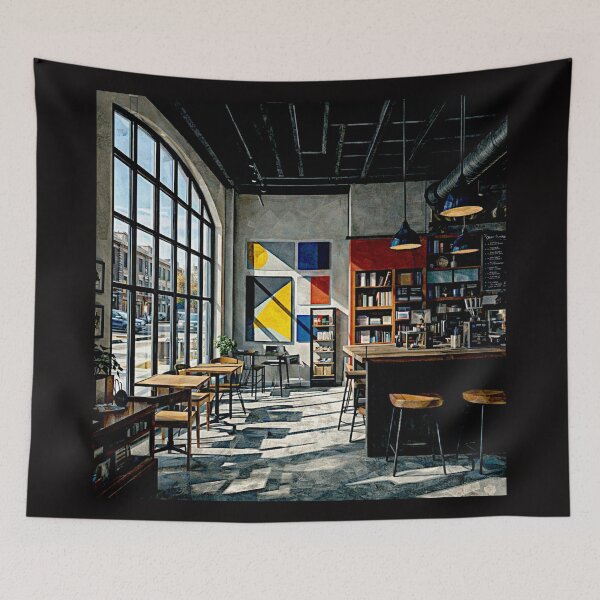 Item preview, Minimalist Workspace with Artistic Flair designed and sold by Helios Be. Lavsh.