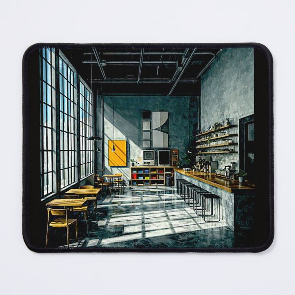 Item preview, Minimalist Workspace with Artistic Flair#1 designed and sold by Helios Be. Lavsh.