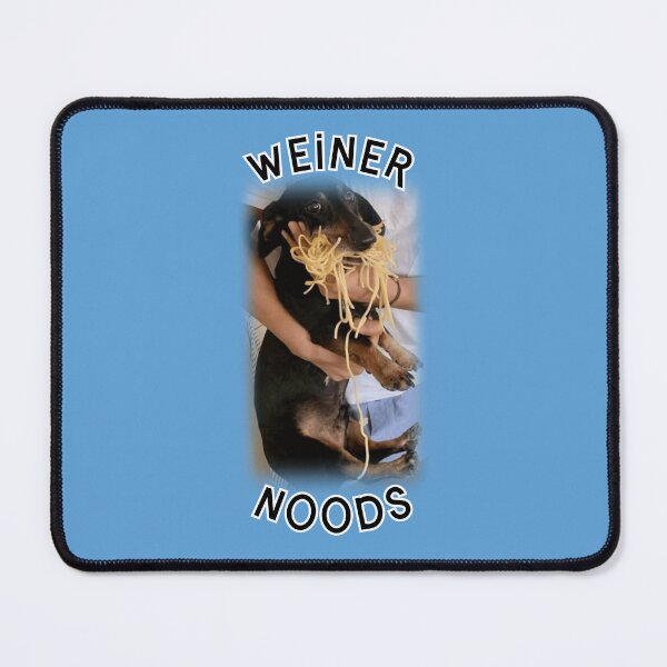 Item preview, Weiner Noods - Dachshund eating pasta designed and sold by WigOutlet.