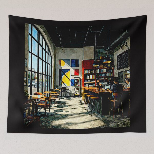 Item preview, Minimalist Workspace with Artistic Flair#2 designed and sold by Helios Be. Lavsh.