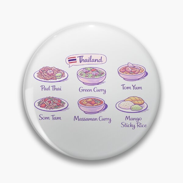 Item preview, Thailand Food  designed and sold by HowToCanadian.
