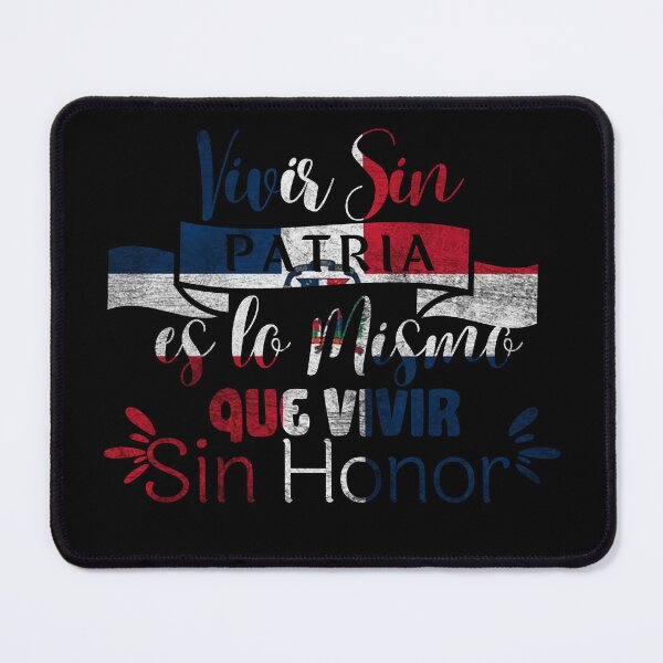 Item preview, Living Without a Homeland... Dominican Flag designed and sold by DraknaLo.