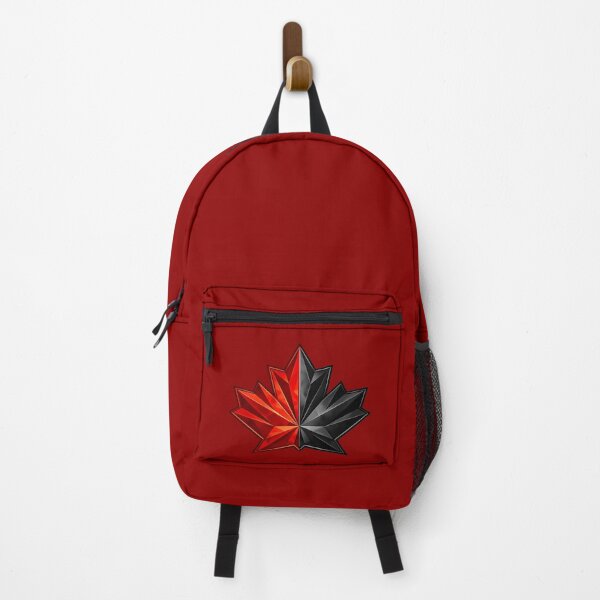 Item preview, Team Canada Maple Leaf – Red & Black Geometric 2026 Olympics Design designed and sold by CompassLake.