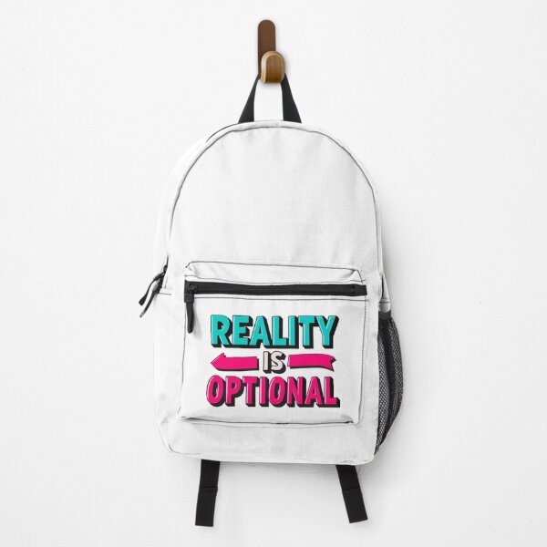Item preview, Reality Is Optional Quote Design designed and sold by CleanDecor.