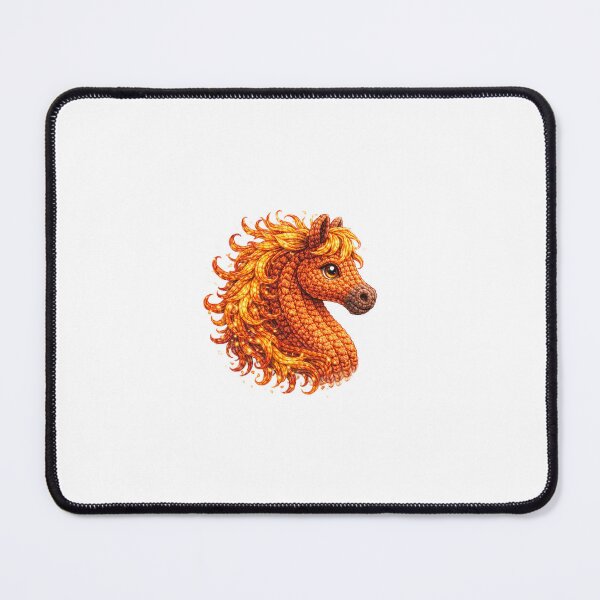 Item preview, Fire Horse 2026 Crochet designed and sold by Solenne Music.
