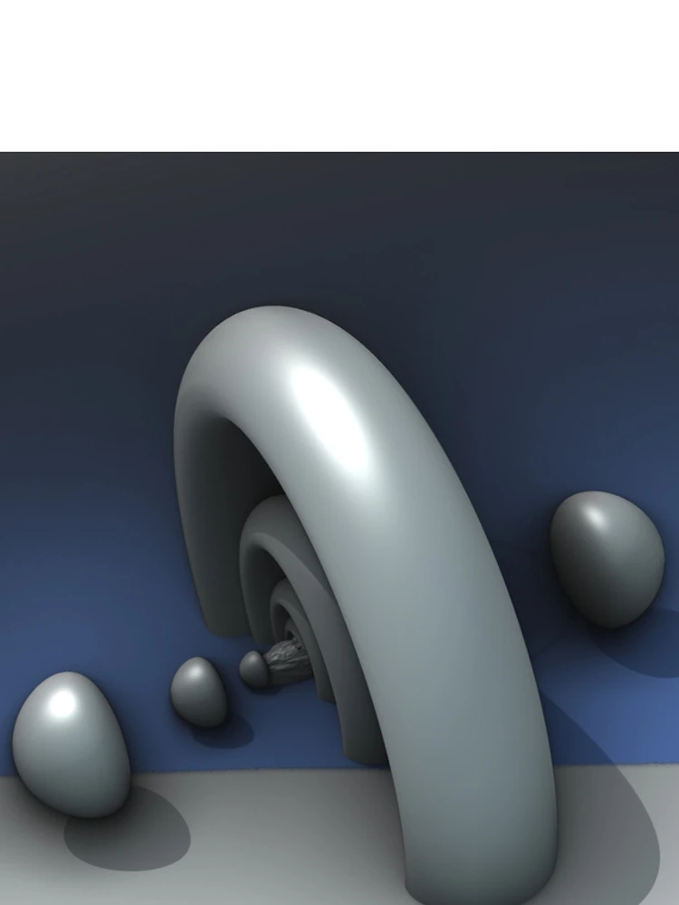 Thumbnail 4 of 4, iPhone Case, 3d Torus Rendering designed and sold by RWTEnTees.