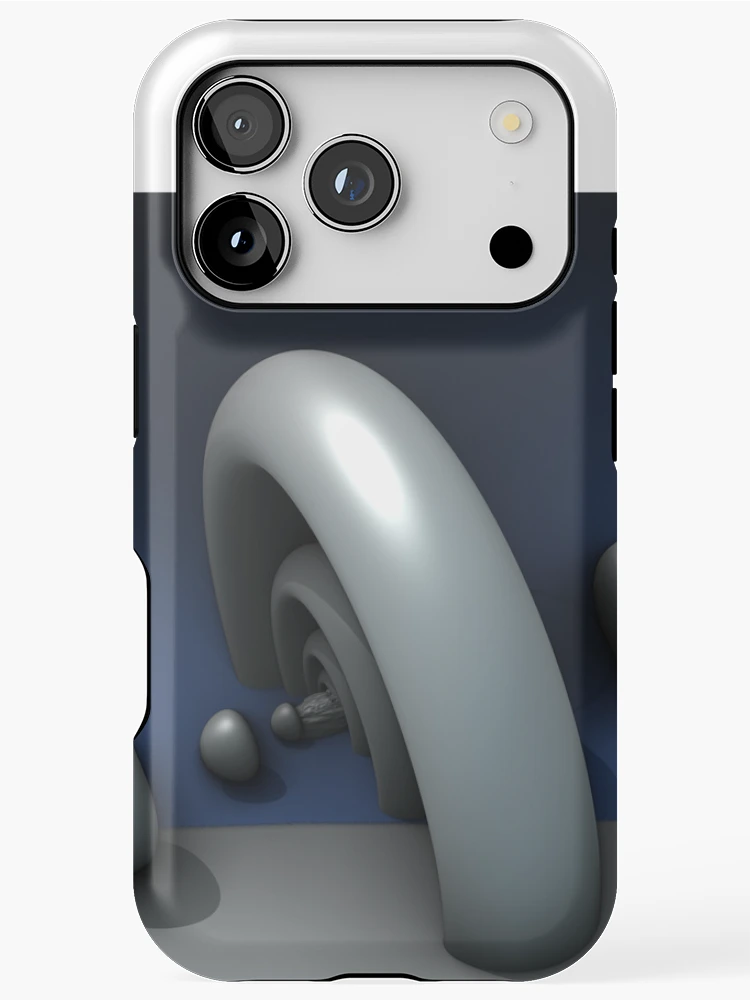 Thumbnail 1 of 4, iPhone Case, 3d Torus Rendering designed and sold by RWTEnTees.