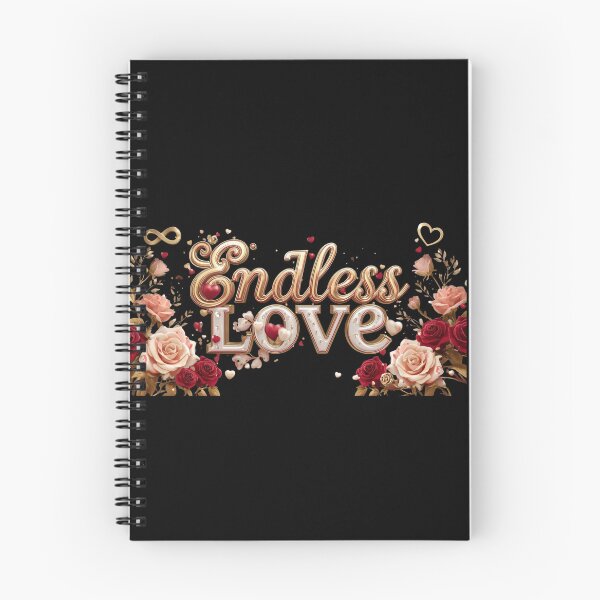 Item preview, Endless love Valentine’s gift design Premium Valentine’s Love Art – Elegant Gold Lettering Design designed and sold by YourTrendyTees.