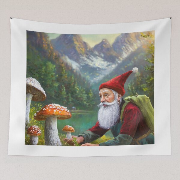 Item preview, whimsical Canadian forest gnome designed and sold by Burberts.
