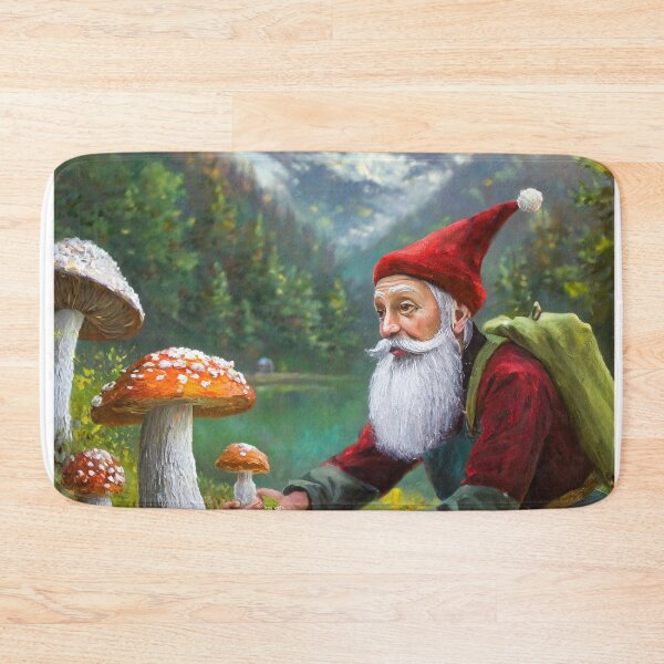 Item preview, whimsical Canadian forest gnome designed and sold by Burberts.