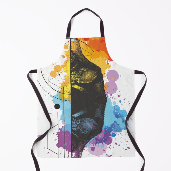 Item preview, Colorful Abstract Hand Art with Geometric Elements designed and sold by Bianormal.