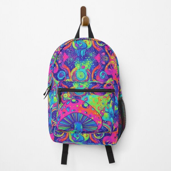 Item preview, Vivid Trippy Mushroom Kaleidoscope Drea designed and sold by TSE DESIGN.