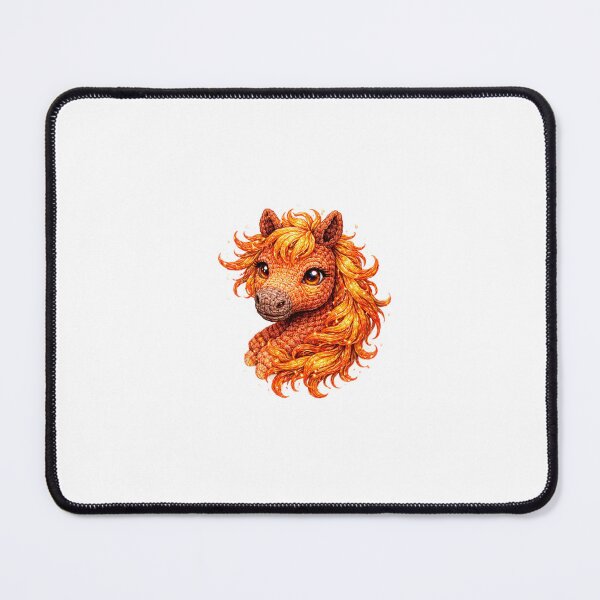 Item preview, Fire Horse 2026 Crochet designed and sold by Solenne Music.