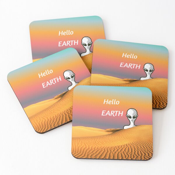 Item preview, Hello Earth – Cosmic Greetings from Beyond designed and sold by Giota29.