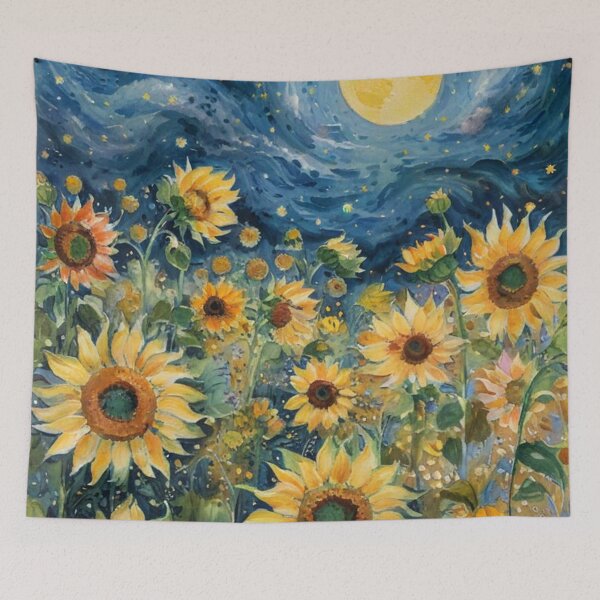 Item preview, Sunflowers under the moonlight designed and sold by sid1802.