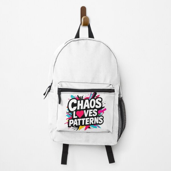 Item preview, Chaos Loves Patterns Quote Design designed and sold by CleanDecor.