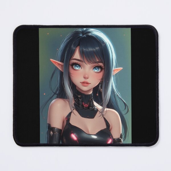 Item preview, Android Elf - Realistic Anime designed and sold by ArtsJulian.