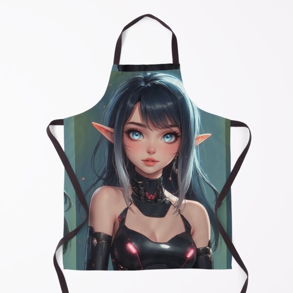 Item preview, Elfa androide - Anime realista designed and sold by ArtsJulian.