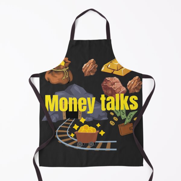 Item preview, Money Talks – Gold and Wealth Illustration designed and sold by CozyPrint-CP.