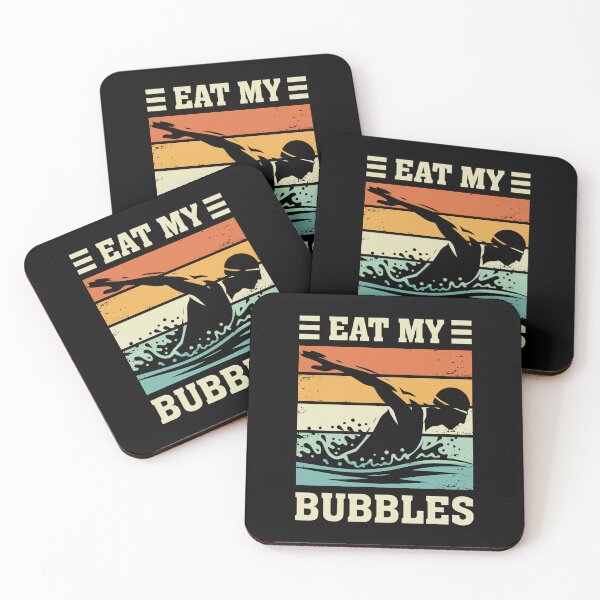 Item preview, Eat My Bubbles - Swimming designed and sold by mybegoniatee.
