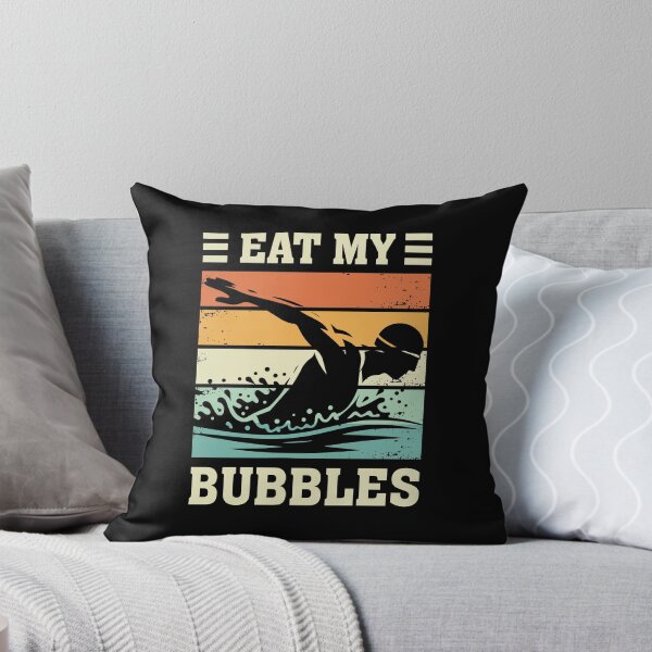 Item preview, Eat My Bubbles - Swimming designed and sold by mybegoniatee.