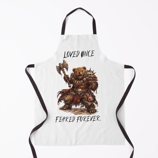 Item preview, Teddy Bear Barbarian – Loved Once. Feared Forever. | Childhood Comfort Turned Nightmare designed and sold by DigiWoosh.