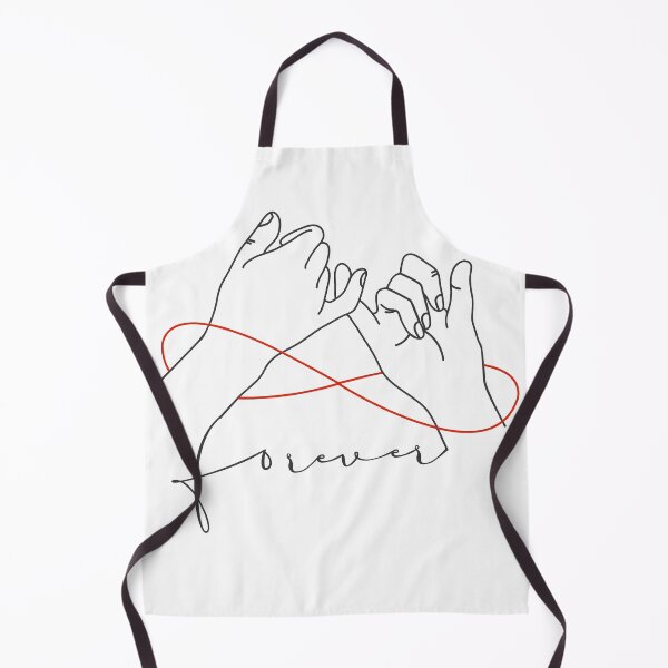 Item preview, Minimalist Pinky Promise with a common thread designed and sold by eMKa82.