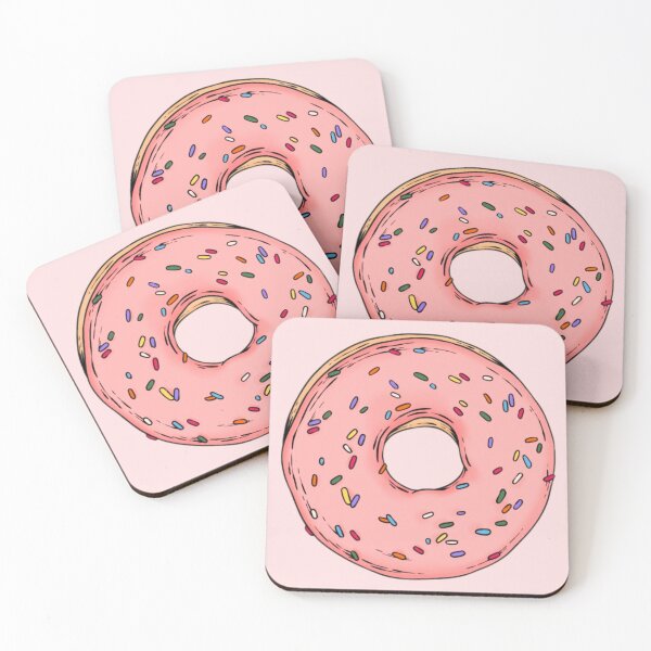 Item preview, Pink Sprinkles Donut designed and sold by LuloCreative.