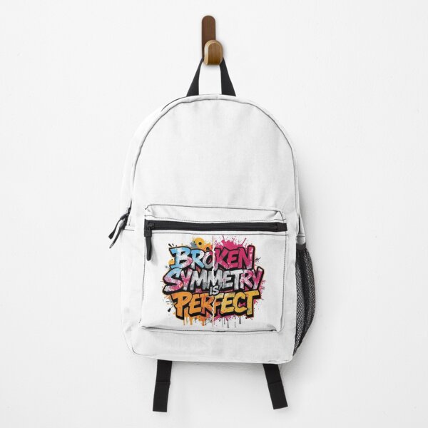 Item preview, Broken Symmetry Is Perfect Quote graffitti style designed and sold by CleanDecor.